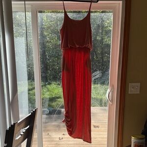Zenana coral Maxi Dress